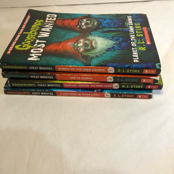 Goosebumps Most Wanted Books, set of 4 # 1,2,6,7 - Picture 6 of 12